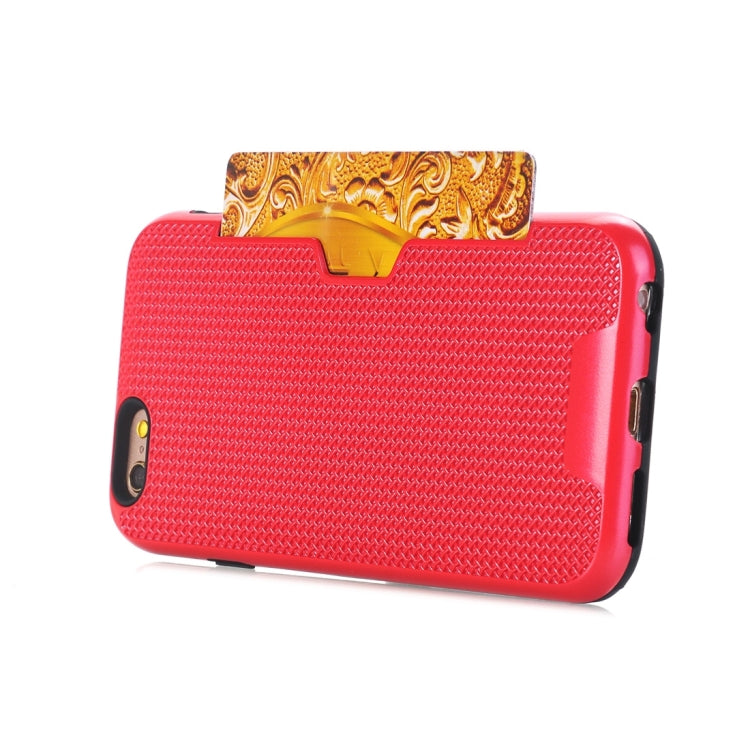 For iPhone 6 Plus & 6s Plus Dream Network Dropproof Protective Back Cover Case with Card Slots