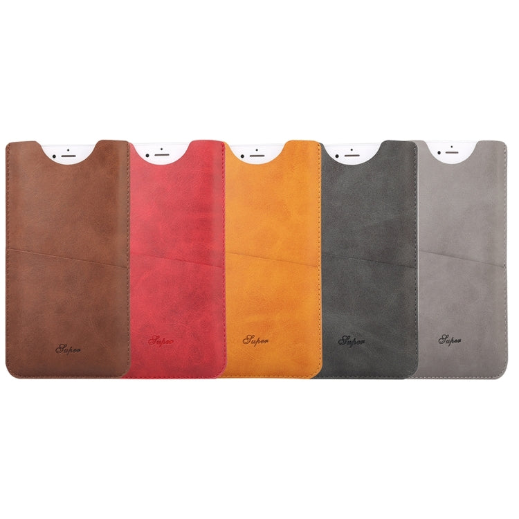 For iPhone 6 Plus & 6s Plus Little Cow Texture Vertical Style Leather Case / Shoulder Bag with Card Slot