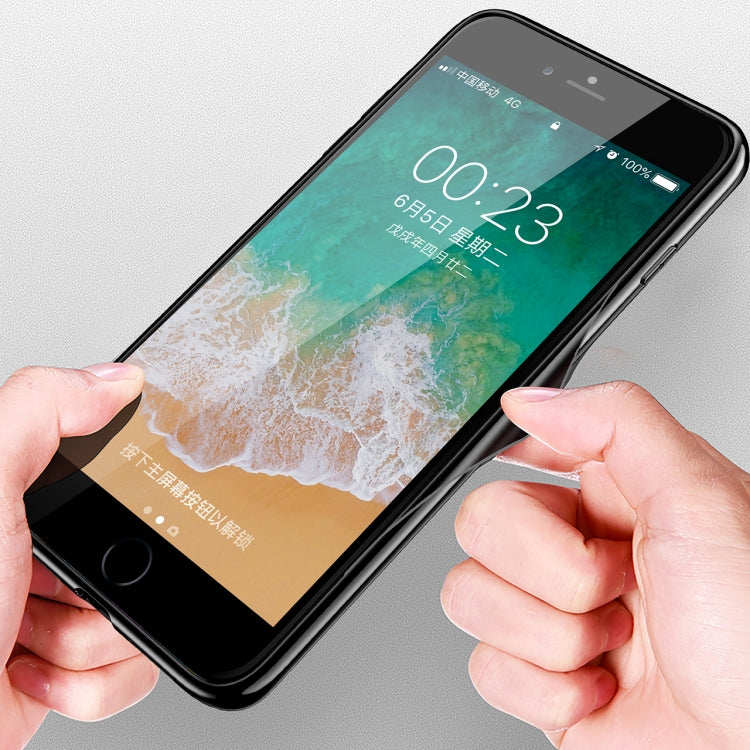 Electroplated Frame Toughened Glass Case for iPhone 6 Plus