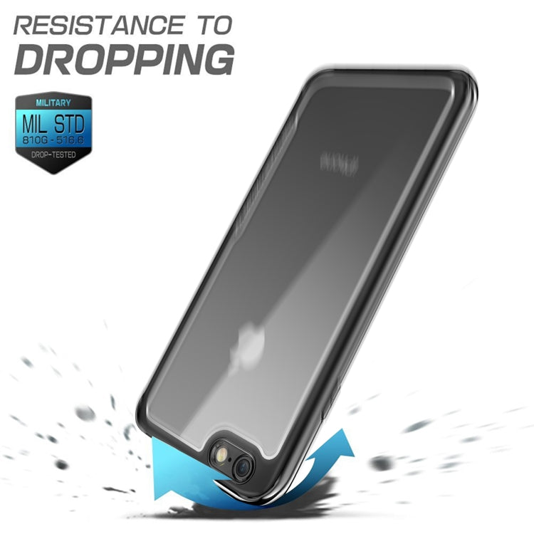 Electroplated Frame Toughened Glass Case for iPhone 6 Plus