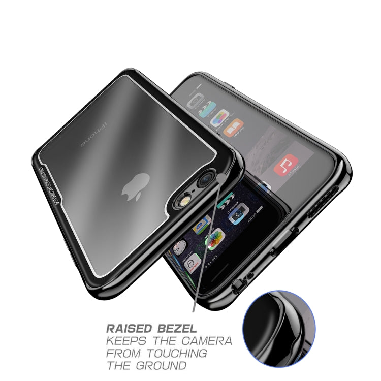 Electroplated Frame Toughened Glass Case for iPhone 6 Plus