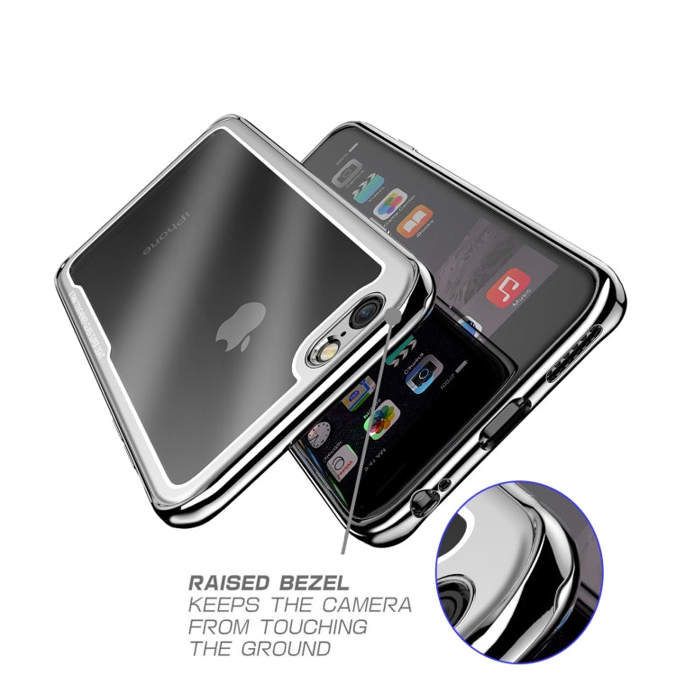Electroplated Frame Toughened Glass Case for iPhone 6 Plus