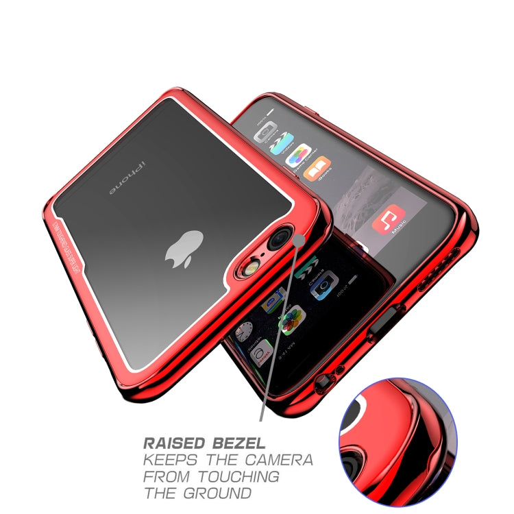 Electroplated Frame Toughened Glass Case for iPhone 6 Plus