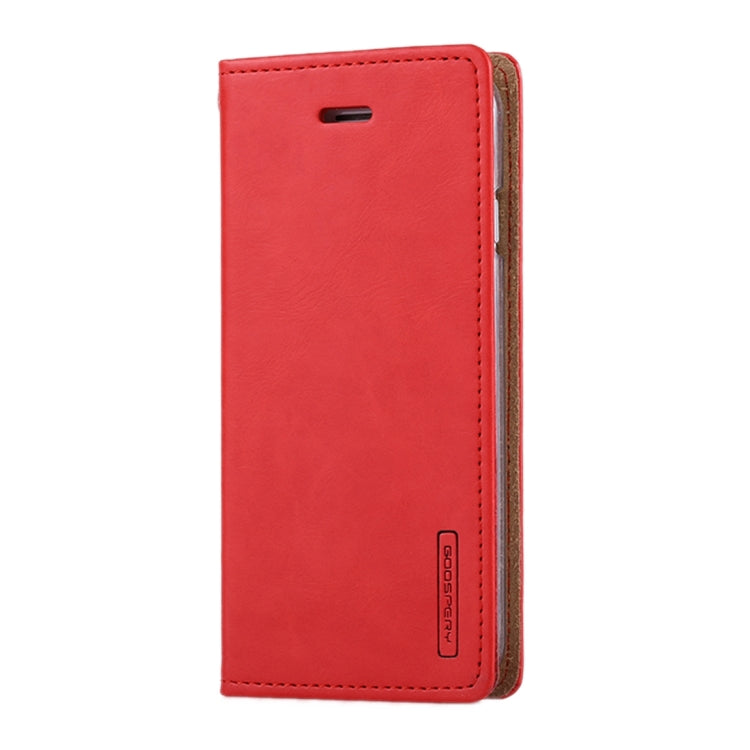 GOOSPERY BLUE MOON FLIP for iPhone 6 Plus & 6s Plus Crazy Horse Texture PU + TPU Horizontal Flip Leather Case with Holder & Card Slots & Wallet