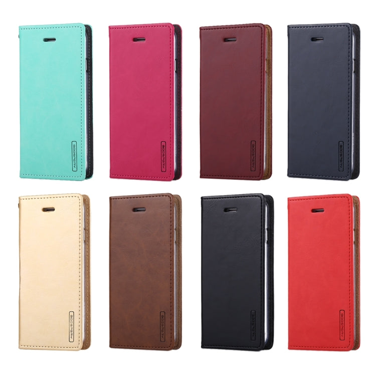 GOOSPERY BLUE MOON FLIP for iPhone 6 Plus & 6s Plus Crazy Horse Texture PU + TPU Horizontal Flip Leather Case with Holder & Card Slots & Wallet