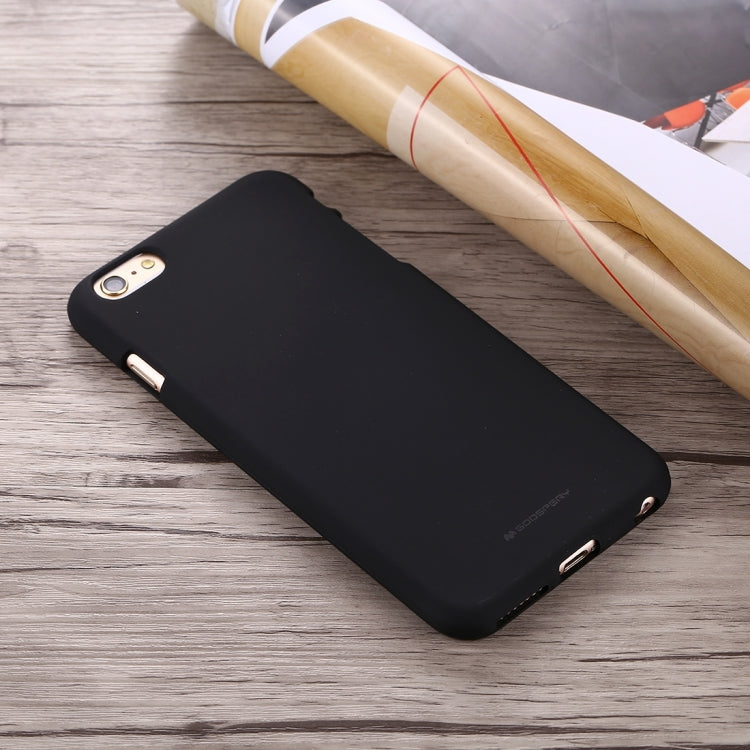 GOOSPERY SOFT FEELING for iPhone 6 Plus & 6s Plus Liquid State TPU Drop-proof Soft Protective Back Cover Case