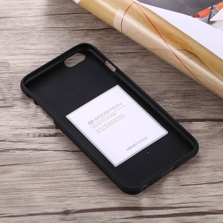 GOOSPERY SOFT FEELING for iPhone 6 Plus & 6s Plus Liquid State TPU Drop-proof Soft Protective Back Cover Case