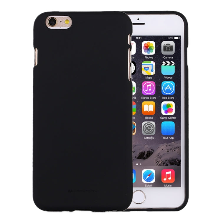 GOOSPERY SOFT FEELING for iPhone 6 Plus & 6s Plus Liquid State TPU Drop-proof Soft Protective Back Cover Case