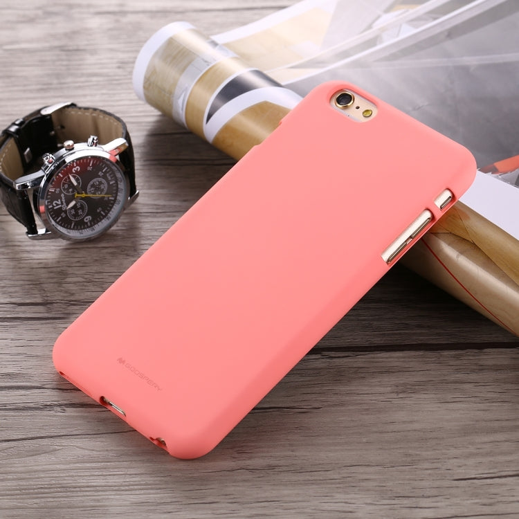 GOOSPERY SOFT FEELING for iPhone 6 Plus & 6s Plus Liquid State TPU Drop-proof Soft Protective Back Cover Case
