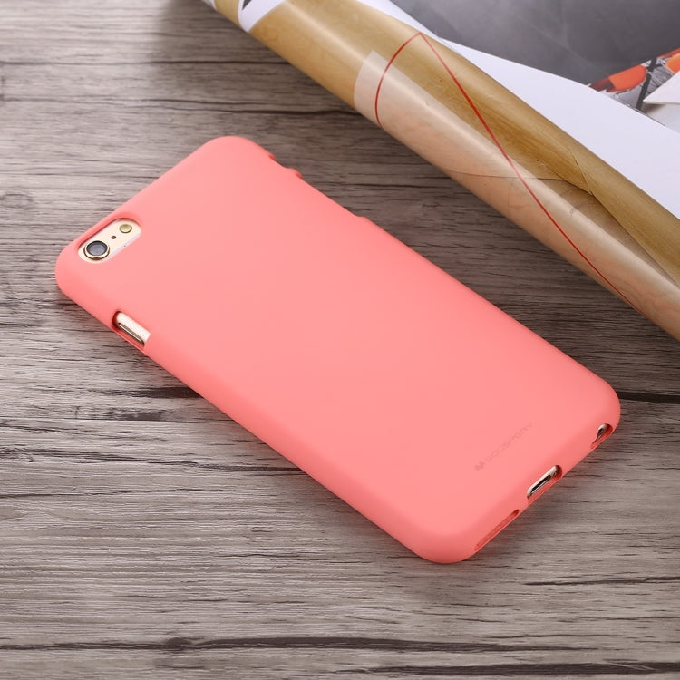 GOOSPERY SOFT FEELING for iPhone 6 Plus & 6s Plus Liquid State TPU Drop-proof Soft Protective Back Cover Case