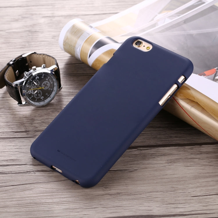 GOOSPERY SOFT FEELING for iPhone 6 Plus & 6s Plus Liquid State TPU Drop-proof Soft Protective Back Cover Case