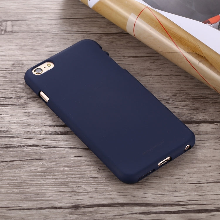 GOOSPERY SOFT FEELING for iPhone 6 Plus & 6s Plus Liquid State TPU Drop-proof Soft Protective Back Cover Case