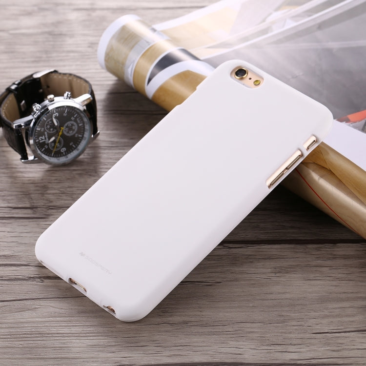 GOOSPERY SOFT FEELING for iPhone 6 Plus & 6s Plus Liquid State TPU Drop-proof Soft Protective Back Cover Case