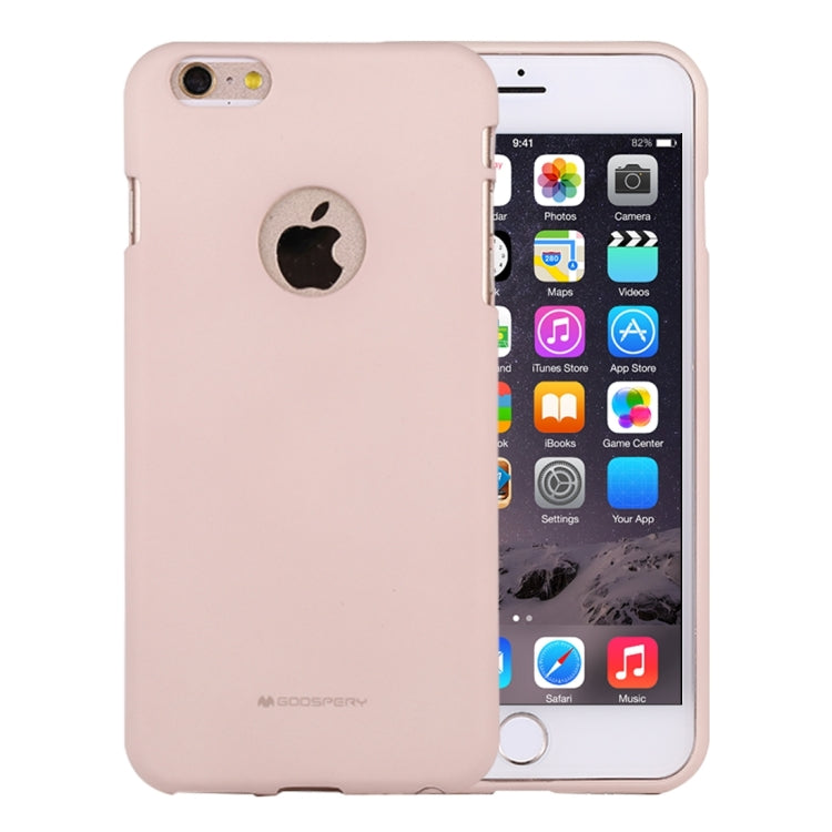 GOOSPERY SOFT FEELING for iPhone 6 Plus & 6s Plus Liquid State TPU Drop-proof Soft Protective Back Cover Case