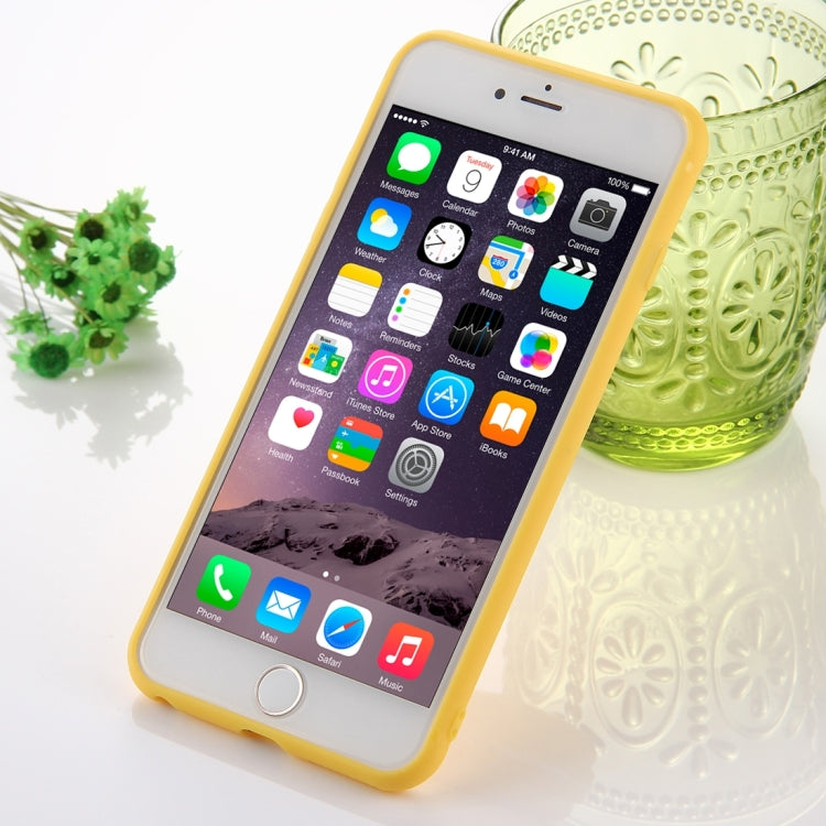 For iPhone 6 Plus & 6s Plus Macaroon Pattern Squeeze Rebound Squishy Dropproof Protective Back Cover Case