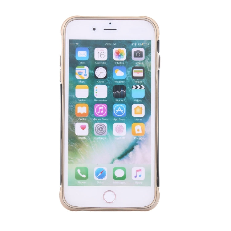 For iPhone 6 Plus & 6s Plus Electroplating Dropproof TPU+PC Detachable Protective Back Cover Case