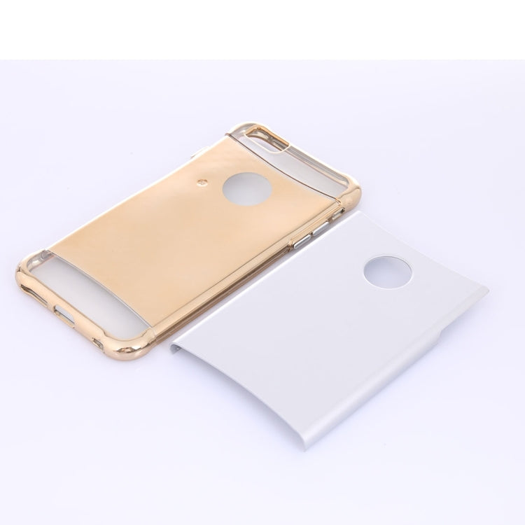 For iPhone 6 Plus & 6s Plus Electroplating Dropproof TPU+PC Detachable Protective Back Cover Case