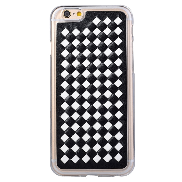 For iPhone 6 & 6s Knit Pattern PU Leather + TPU Protective Case