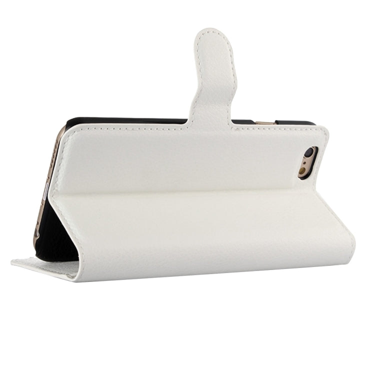 For iPhone 6 & 6s Litchi Texture Horizontal Flip Leather Case with Holder & Card Slots & Wallet