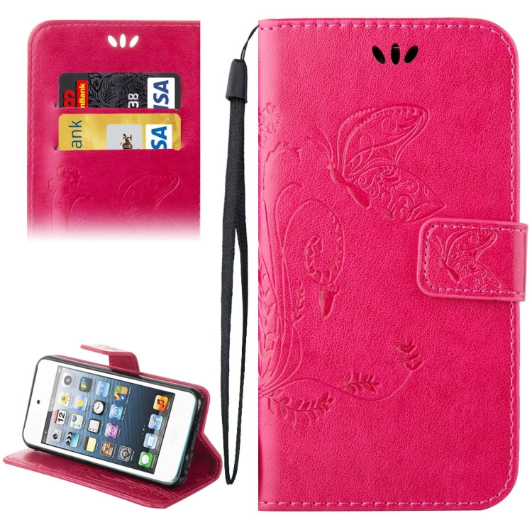 For iPod Touch 6 Crazy Horse Texture Printing Horizontal Flip Leather Case with Holder & Card Slots & Wallet & Lanyard
