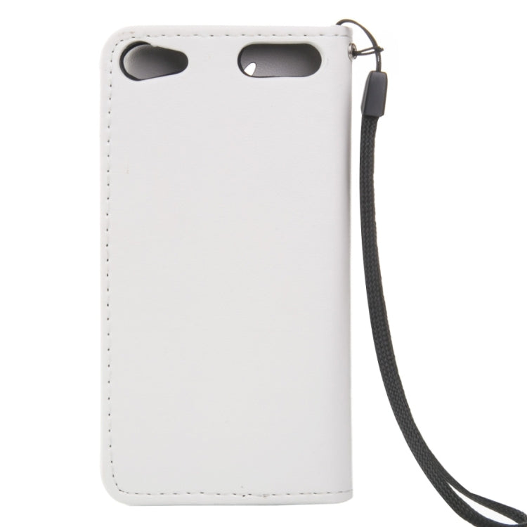 For iPod Touch 6 Crazy Horse Texture Printing Horizontal Flip Leather Case with Holder & Card Slots & Wallet & Lanyard