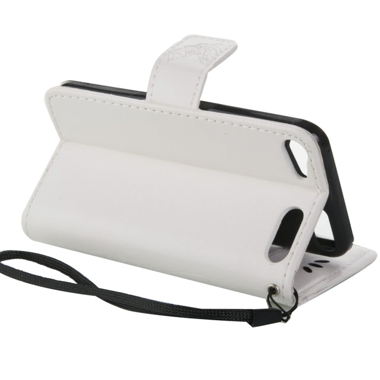 For iPod Touch 6 Crazy Horse Texture Printing Horizontal Flip Leather Case with Holder & Card Slots & Wallet & Lanyard