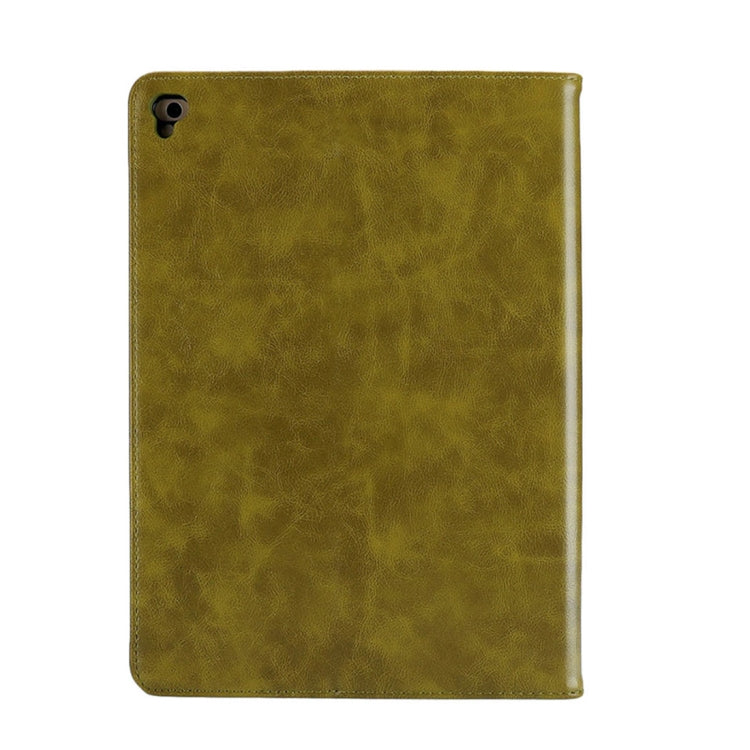 Horizontal Flip Leather Case for iPad 9.7(2018) & 9.7(2017) & Pro 9.7 & Air2 & Air,  with Double Card Slots & Pen Slots & Holder & Wallet & Photo Frame