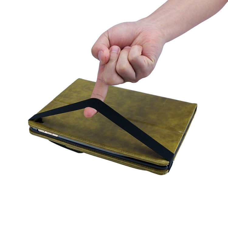Horizontal Flip Leather Case for iPad 9.7(2018) & 9.7(2017) & Pro 9.7 & Air2 & Air,  with Double Card Slots & Pen Slots & Holder & Wallet & Photo Frame