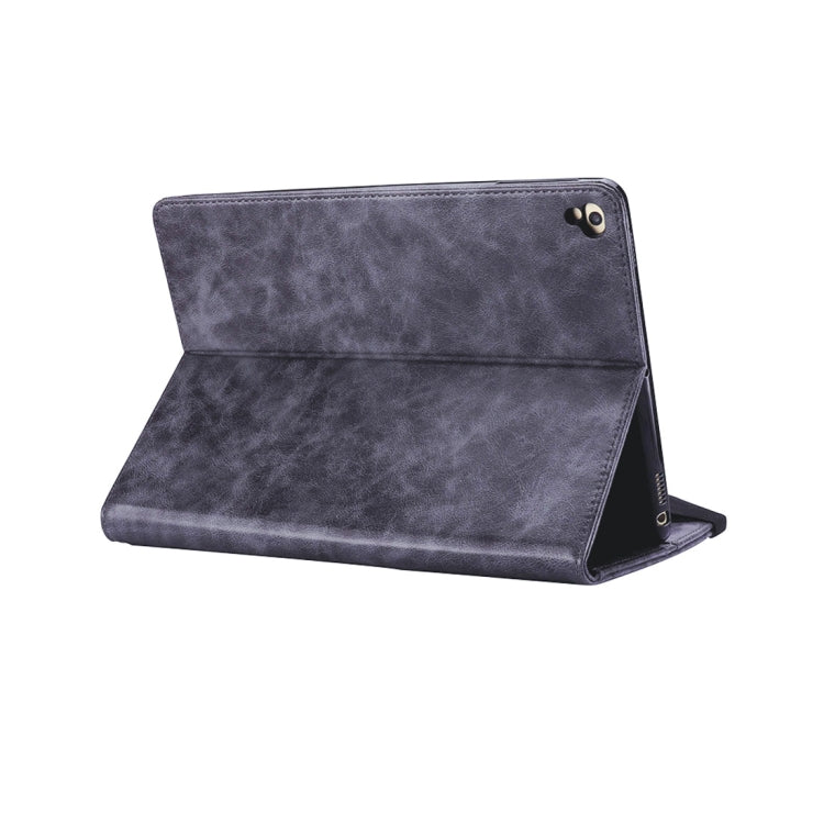 Horizontal Flip Leather Case for iPad 9.7(2018) & 9.7(2017) & Pro 9.7 & Air2 & Air,  with Double Card Slots & Pen Slots & Holder & Wallet & Photo Frame