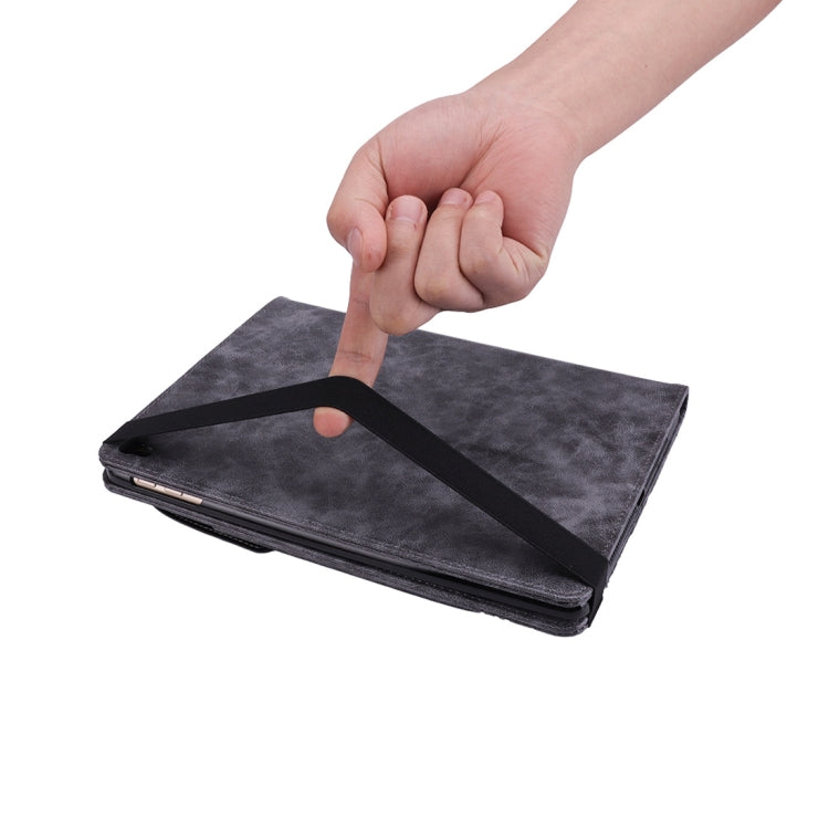 Horizontal Flip Leather Case for iPad 9.7(2018) & 9.7(2017) & Pro 9.7 & Air2 & Air,  with Double Card Slots & Pen Slots & Holder & Wallet & Photo Frame