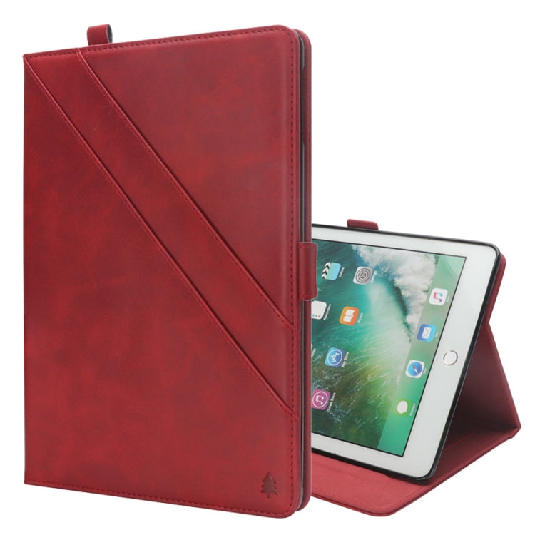 Horizontal Flip Double Holder Leather Case for iPad 9.7 (2018) / (2017) & Pro 9.7 & Air 2 & Air , with Card Slots & Photo Frame & Pen Slot