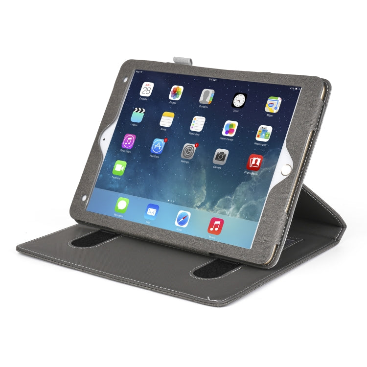 Horizontal Flip Leather Case for iPad 9.7 (2018) & (2017) & Air 2 & Air , with Wallet & Card Slot & Holder