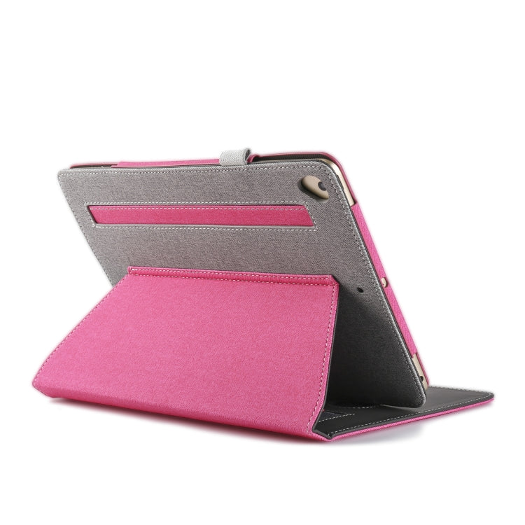 Horizontal Flip Leather Case for iPad 9.7 (2018) & (2017) & Air 2 & Air , with Wallet & Card Slot & Holder