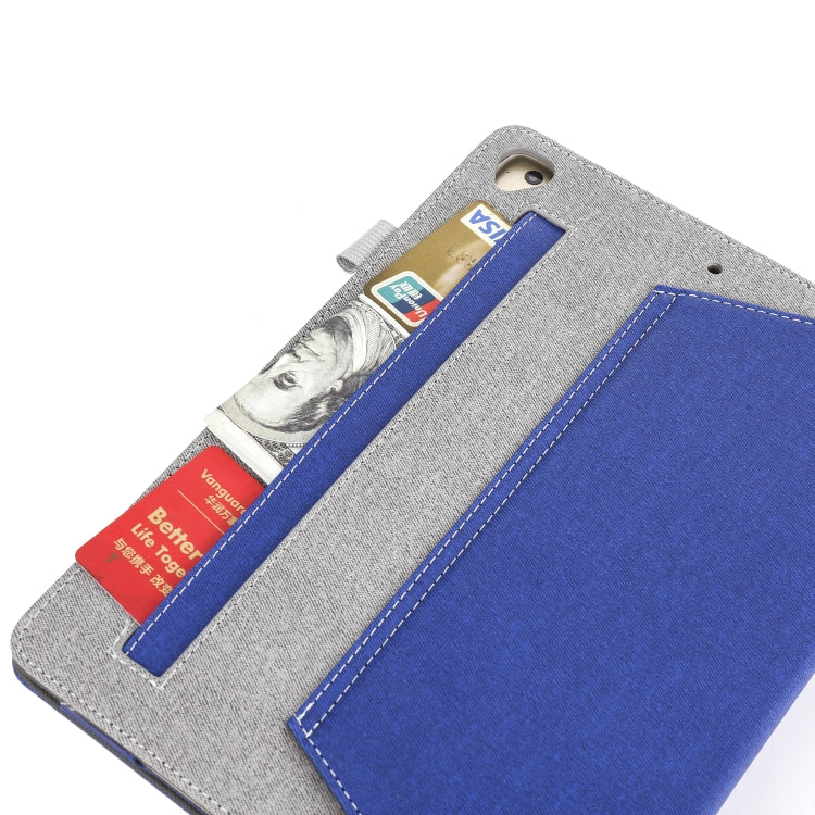 Horizontal Flip Leather Case for iPad 9.7 (2018) & (2017) & Air 2 & Air , with Wallet & Card Slot & Holder