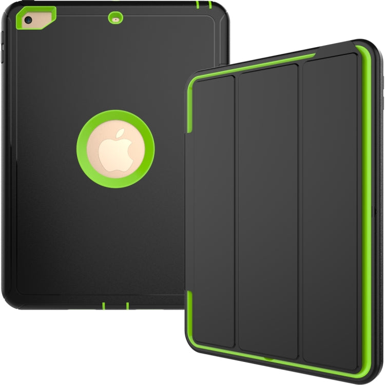 For iPad 9.7 (2018) & iPad 9.7 (2017) 3-fold Magnetic Protective Case with Smart Cover Auto-sleep & Awake Function
