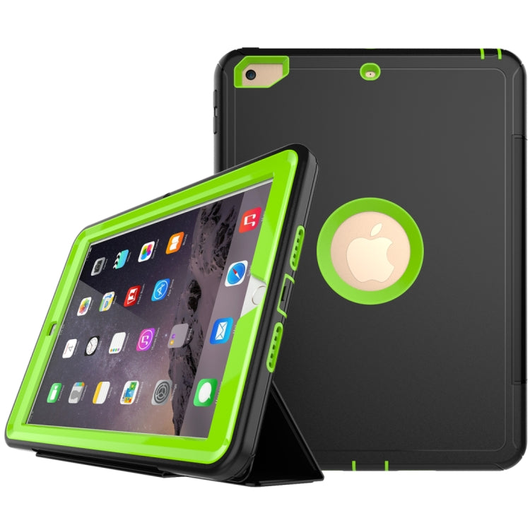For iPad 9.7 (2018) & iPad 9.7 (2017) 3-fold Magnetic Protective Case with Smart Cover Auto-sleep & Awake Function