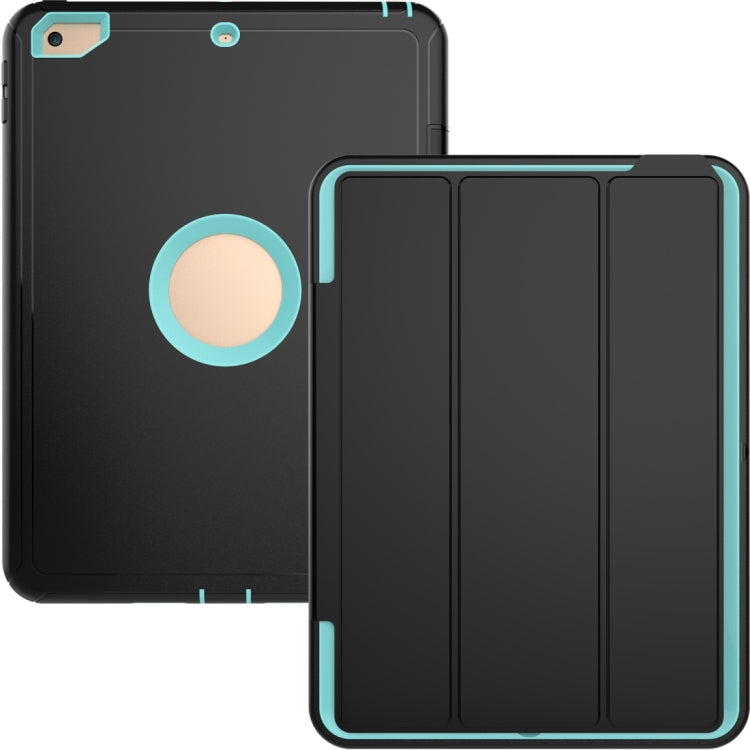 For iPad 9.7 (2018) & iPad 9.7 (2017) 3-fold Magnetic Protective Case with Smart Cover Auto-sleep & Awake Function