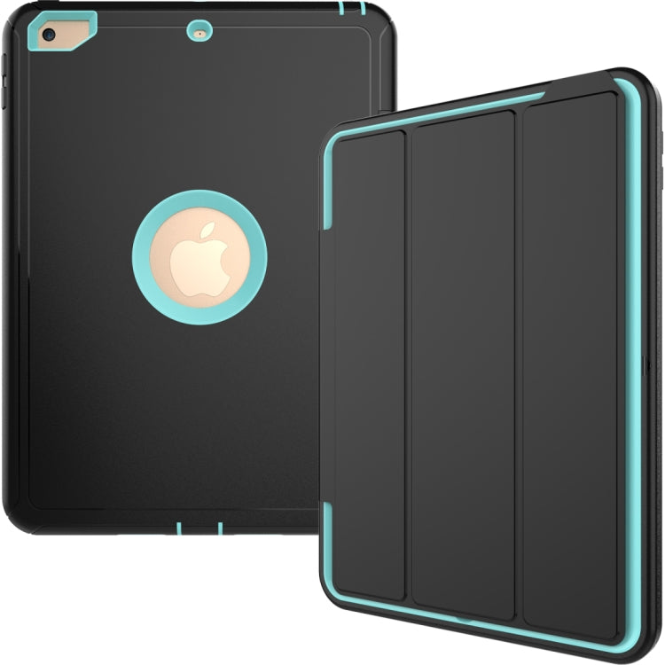 For iPad 9.7 (2018) & iPad 9.7 (2017) 3-fold Magnetic Protective Case with Smart Cover Auto-sleep & Awake Function