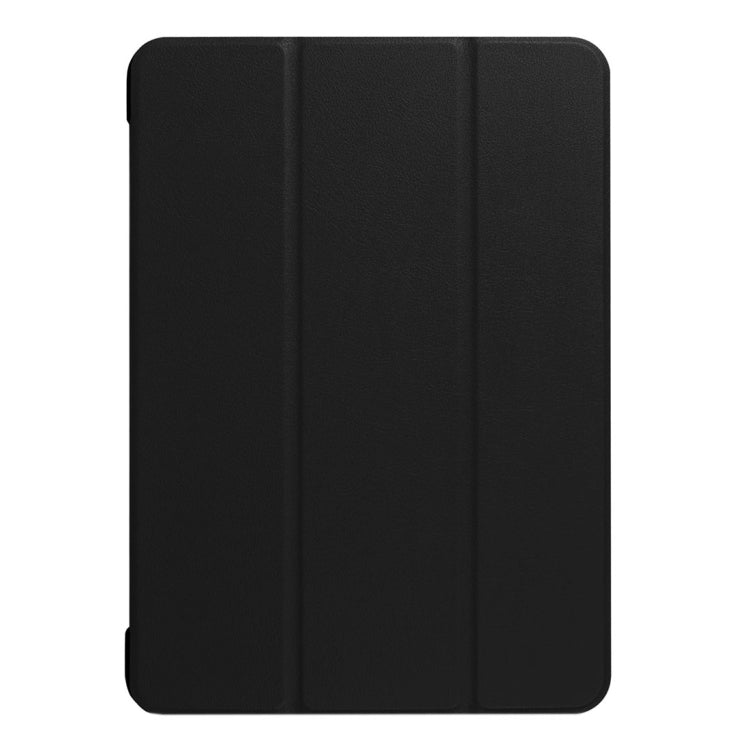 For iPad 9.7 (2018) & iPad 9.7 (2017) Custer Texture Horizontal Flip Leather Case with Three-folding Holder & Sleep / Wake-up Function