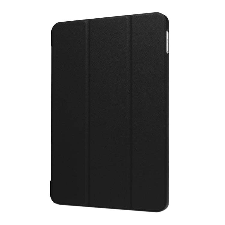 For iPad 9.7 (2018) & iPad 9.7 (2017) Custer Texture Horizontal Flip Leather Case with Three-folding Holder & Sleep / Wake-up Function