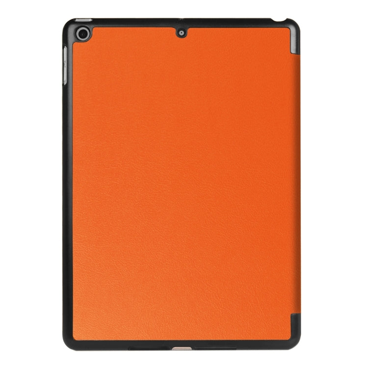For iPad 9.7 (2018) & iPad 9.7 (2017) Custer Texture Horizontal Flip Leather Case with Three-folding Holder & Sleep / Wake-up Function