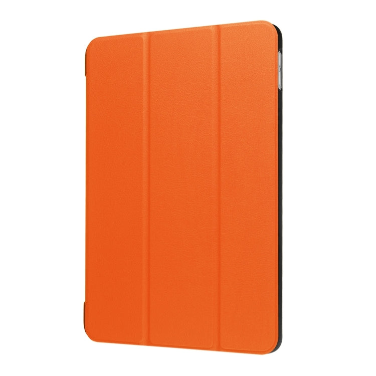 For iPad 9.7 (2018) & iPad 9.7 (2017) Custer Texture Horizontal Flip Leather Case with Three-folding Holder & Sleep / Wake-up Function