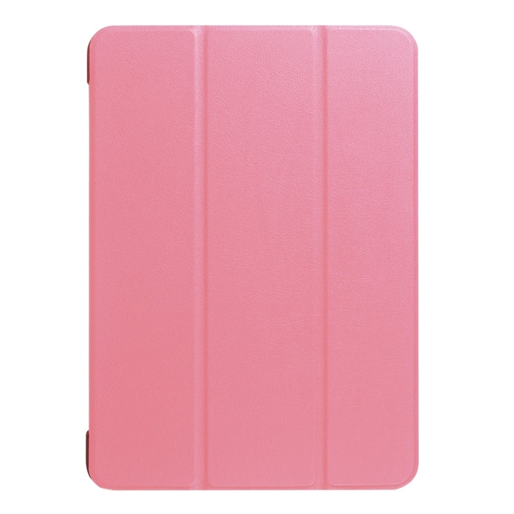For iPad 9.7 (2018) & iPad 9.7 (2017) Custer Texture Horizontal Flip Leather Case with Three-folding Holder & Sleep / Wake-up Function