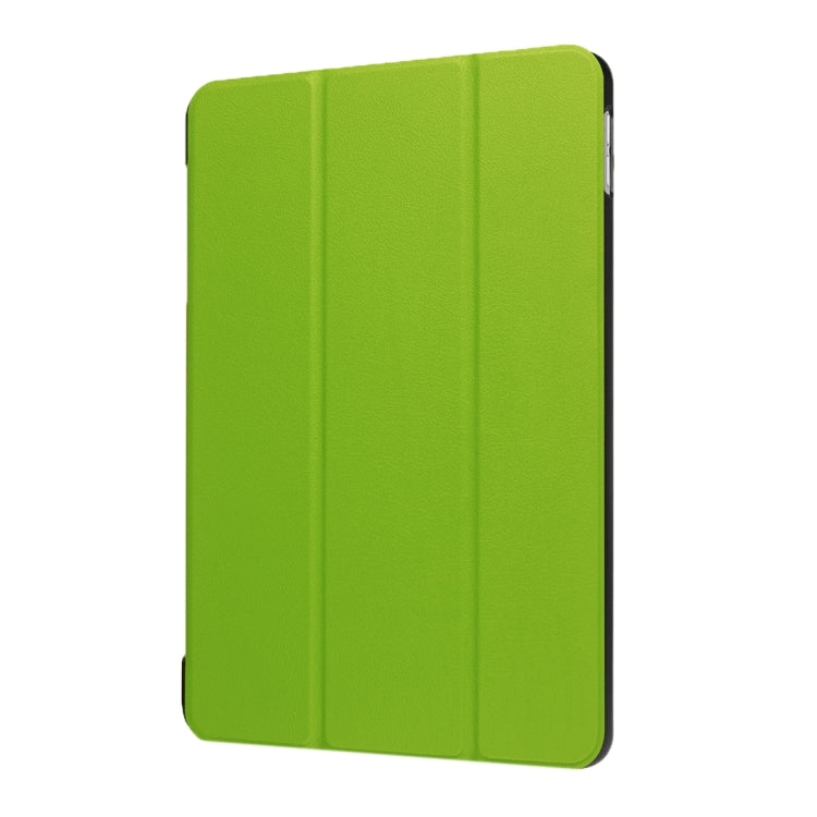For iPad 9.7 (2018) & iPad 9.7 (2017) Custer Texture Horizontal Flip Leather Case with Three-folding Holder & Sleep / Wake-up Function