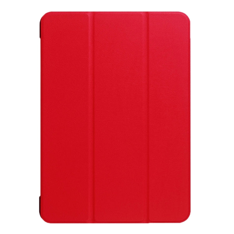 For iPad 9.7 (2018) & iPad 9.7 (2017) Custer Texture Horizontal Flip Leather Case with Three-folding Holder & Sleep / Wake-up Function