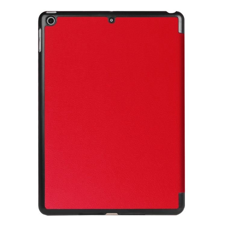 For iPad 9.7 (2018) & iPad 9.7 (2017) Custer Texture Horizontal Flip Leather Case with Three-folding Holder & Sleep / Wake-up Function