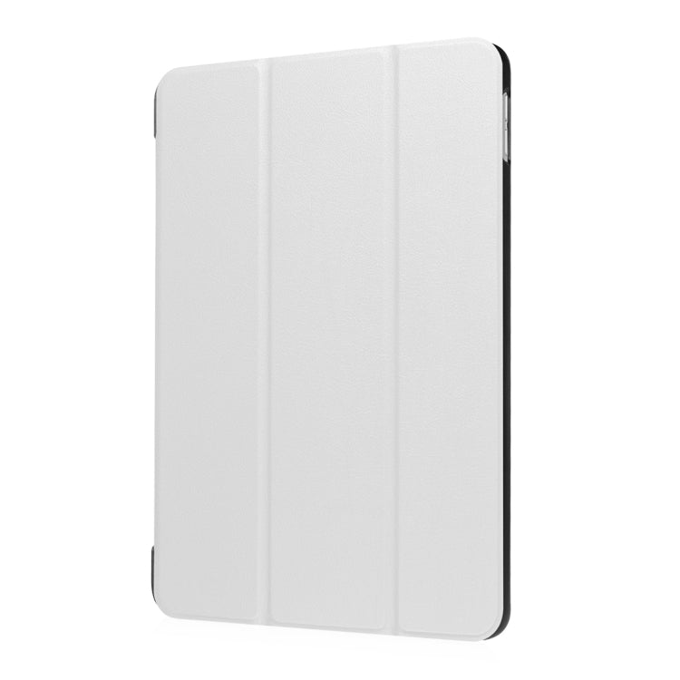 For iPad 9.7 (2018) & iPad 9.7 (2017) Custer Texture Horizontal Flip Leather Case with Three-folding Holder & Sleep / Wake-up Function