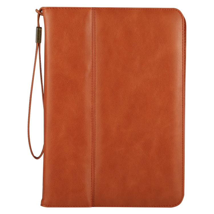 Bag Type Retro Cowhide Texture PU Horizontal Flip Leather Case with Holder & Card Slots & Lanyard & Wake-up Function, For iPad Air / iPad Air 2 / iPad Pro 9.7 / iPad 9.7 (2018) & iPad 9.7 (2017)