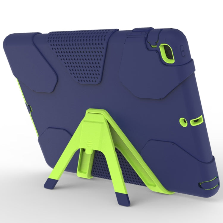 For iPad 9.7 (2018) & iPad 9.7 inch (2017) PC+Silicone Shockproof Protective Back Cover Case With Holder