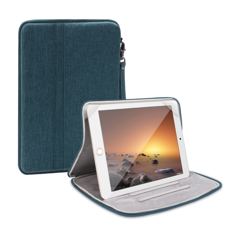 Tablet PC Universal Hand-held Shockproof Inner Pouch Bag Protective Cover for iPad 9.7 inch / Air 3 / Mini 4 / 3 / 2 / 1, with Holder